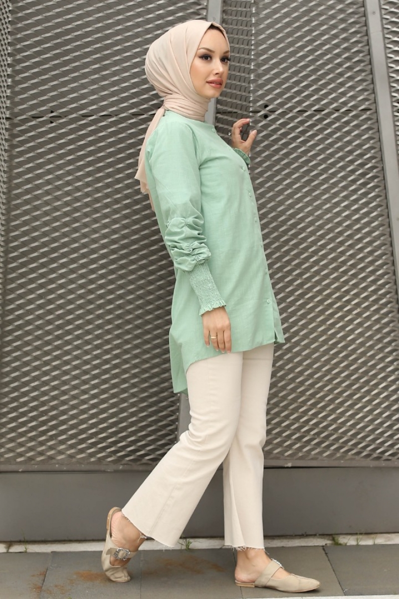 Graves Mint Yeşili Tunik