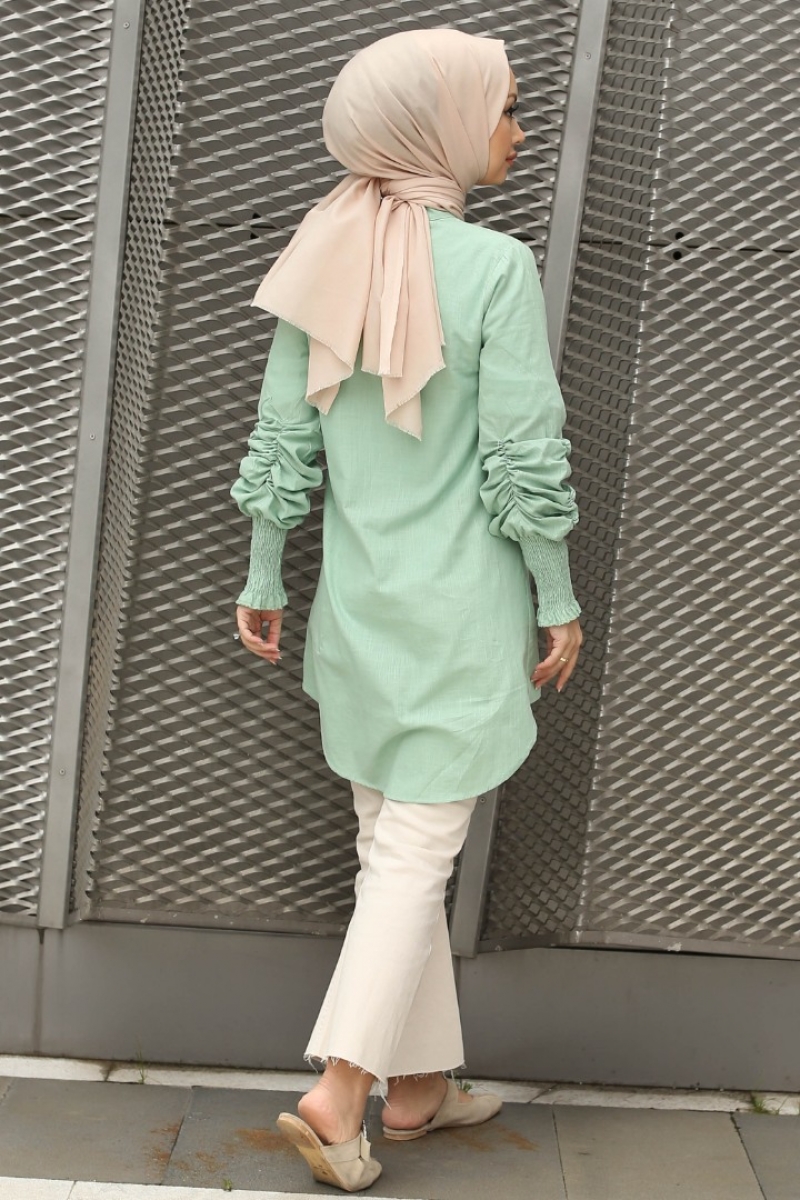 Graves Mint Yeşili Tunik
