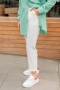 Beyaz Havuç Pantolon