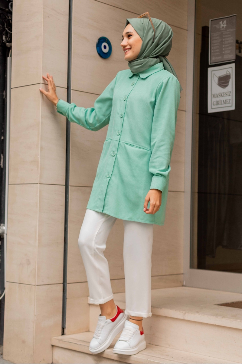 Beyaz Havuç Pantolon