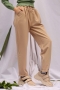 Bej Havuç Pantolon