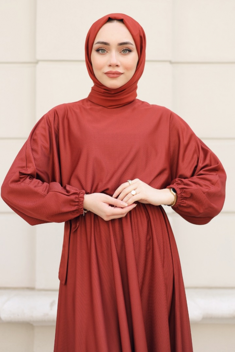 Heleni Kiremit Elbise