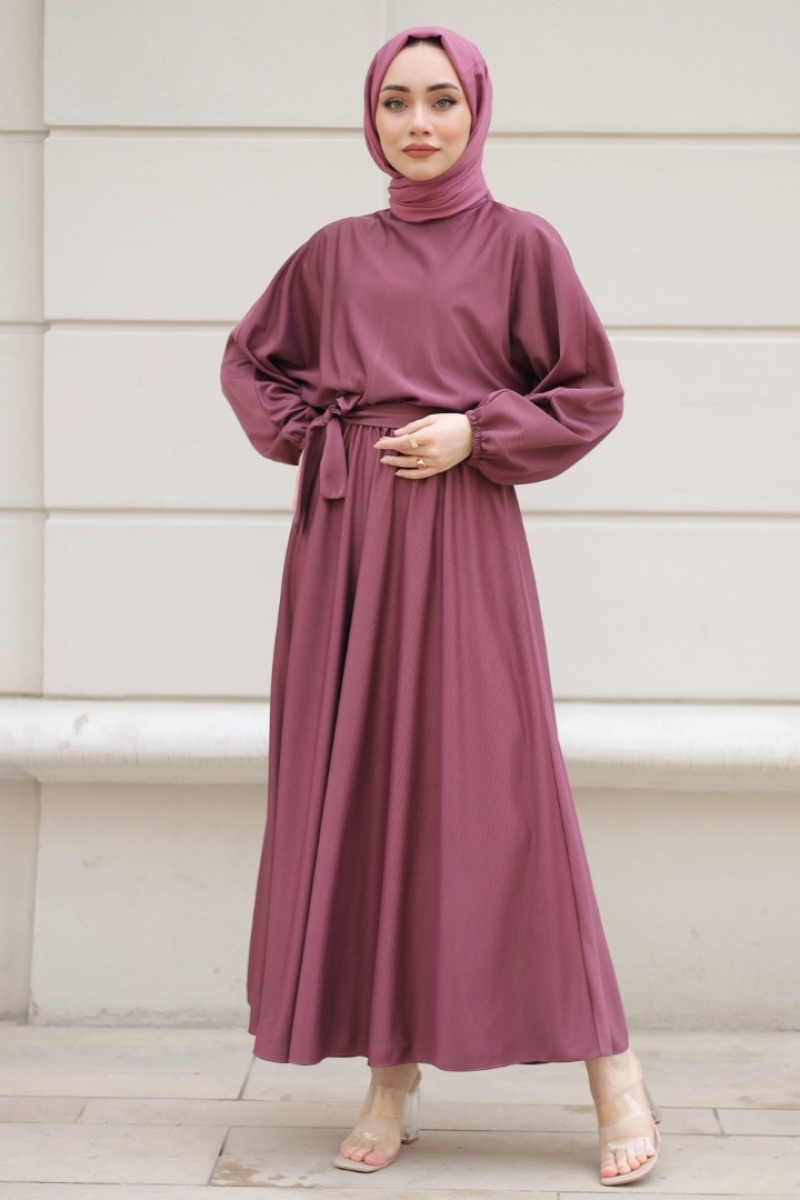 Heleni Gül Kurusu Elbise