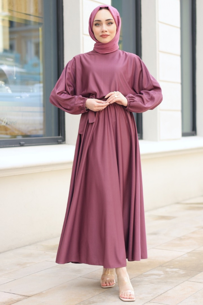 Heleni Gül Kurusu Elbise