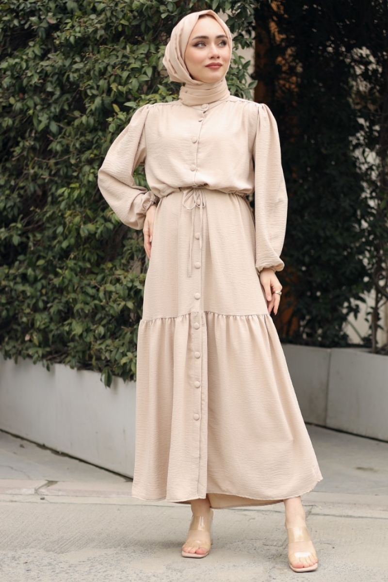 Helsa Bej Elbise