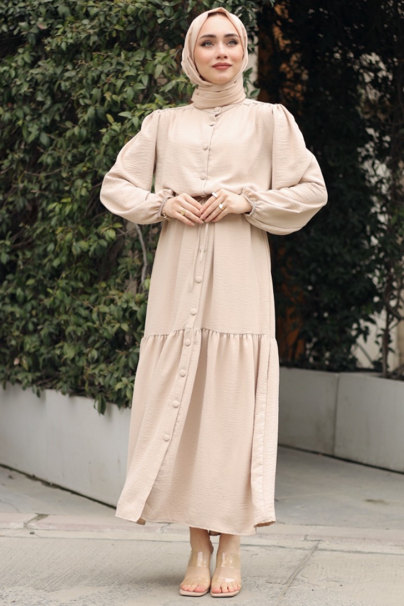 Helsa Bej Elbise