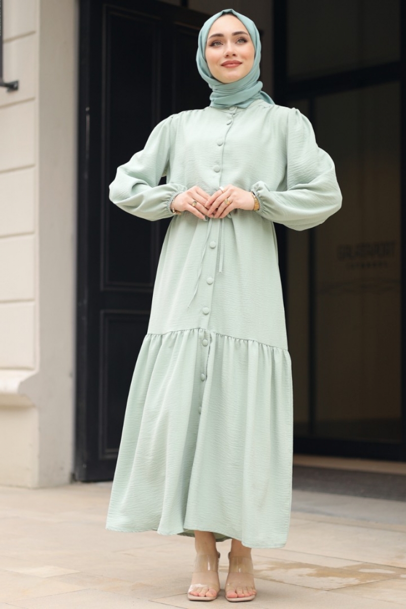Helsa Mint Yeşili Elbise