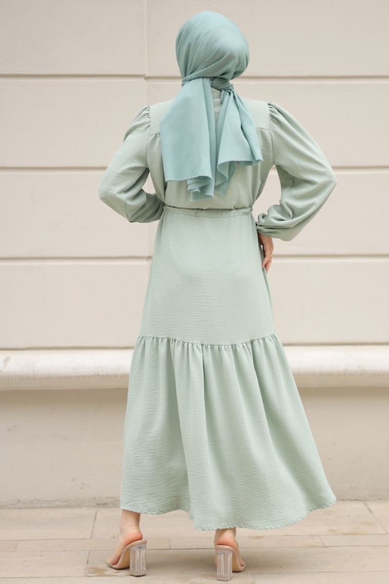 Helsa Mint Yeşili Elbise