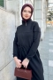Hopa Siyah Elbise