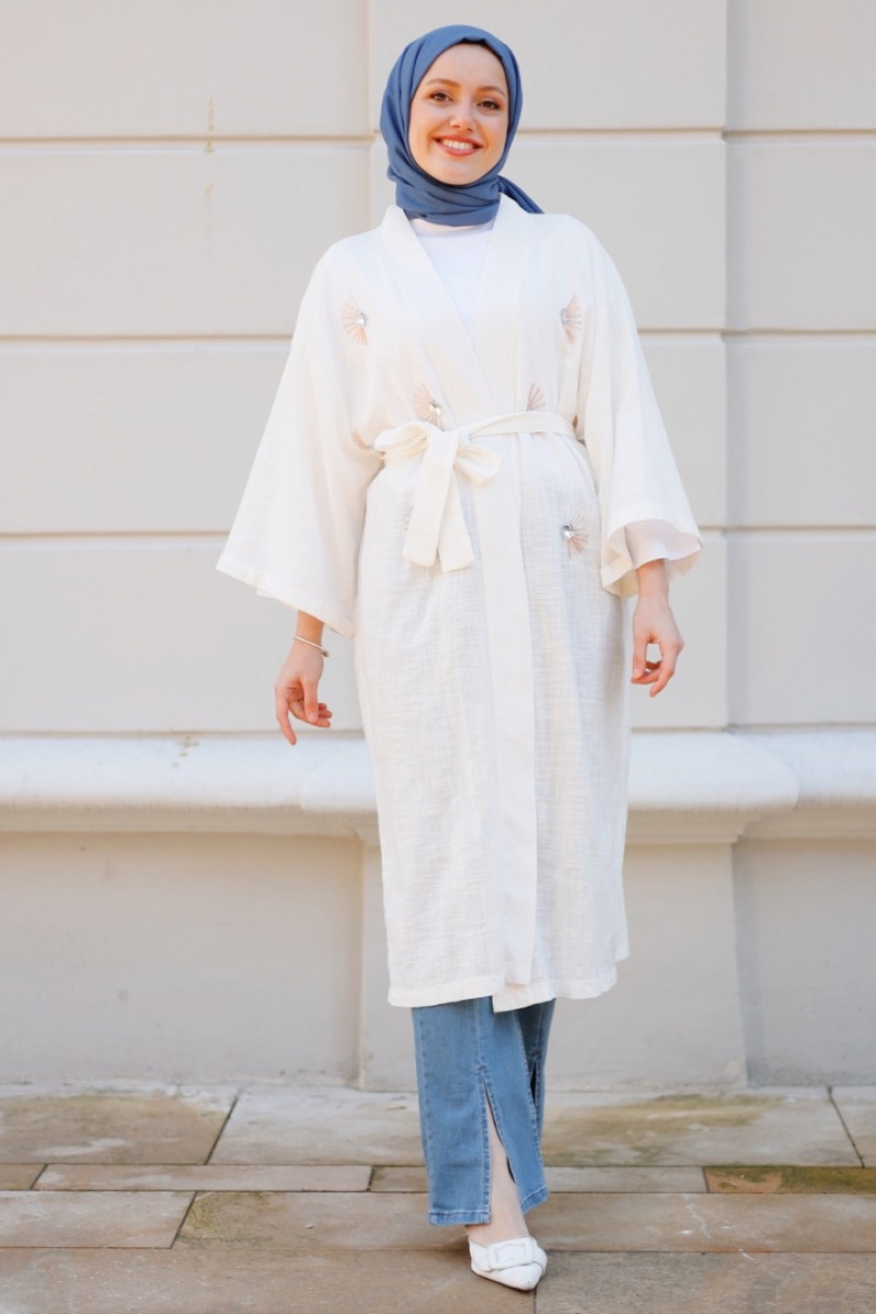 Jamie Beyaz Kimono
