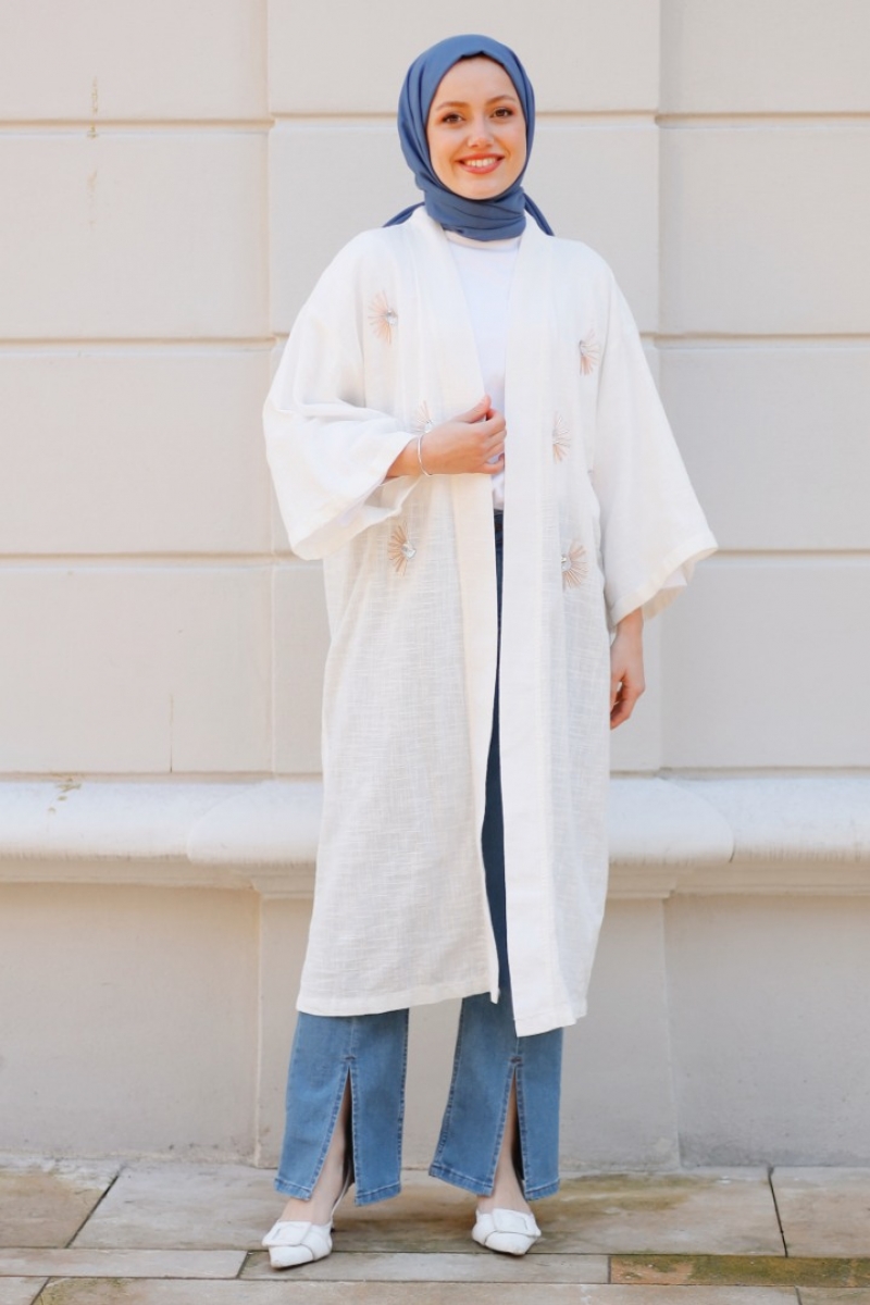 Jamie Beyaz Kimono