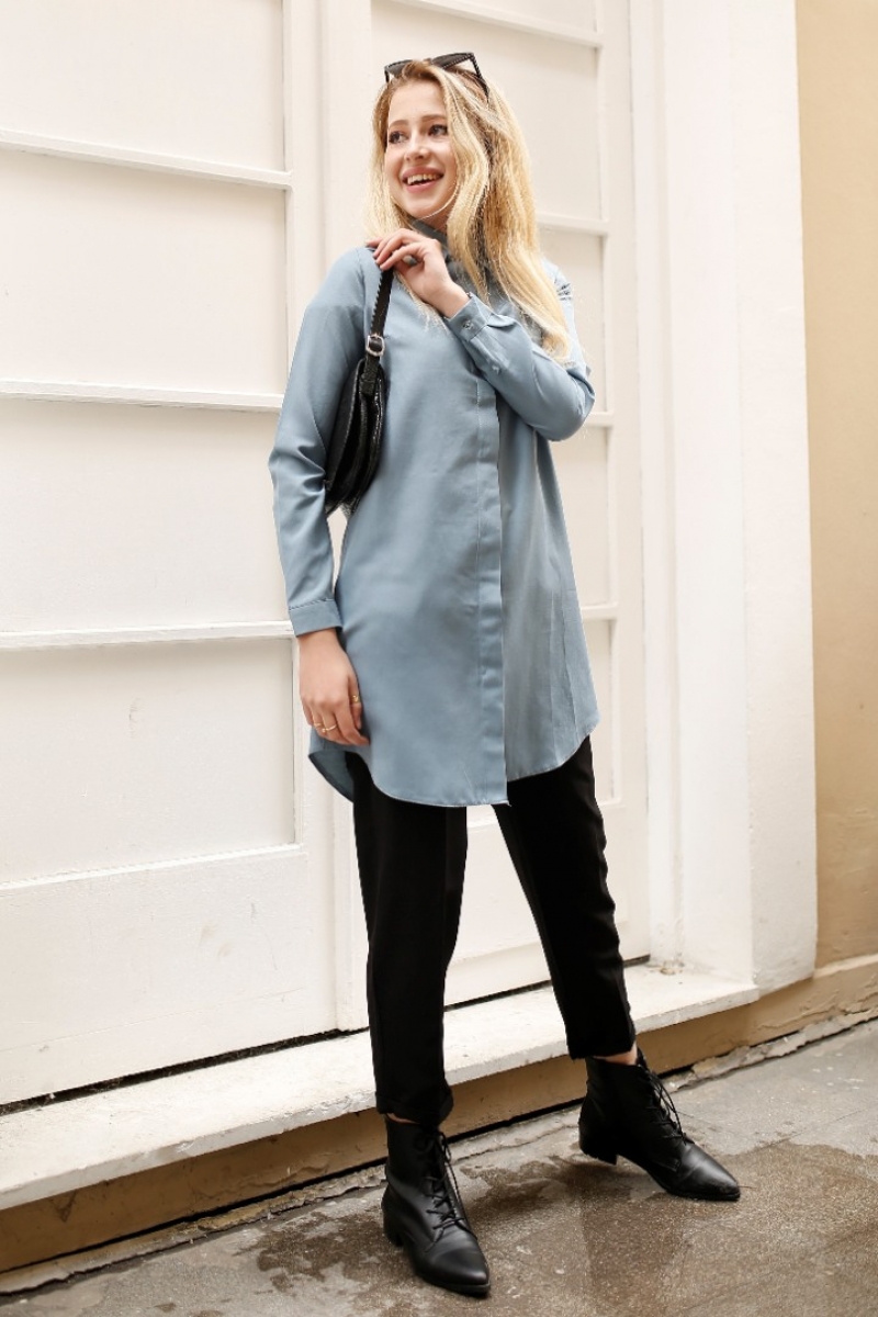 Jasmin İndigo Tunik