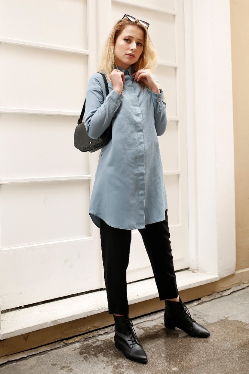 Jasmin İndigo Tunik