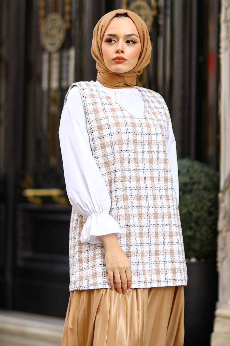 Jerica Bej Tüvit Süveter