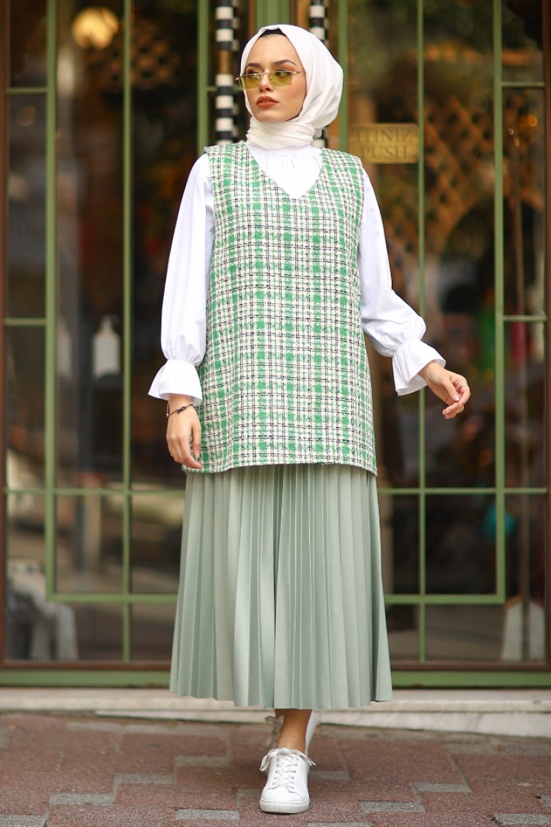 Jerica Açık Yeşil Tüvit Süveter