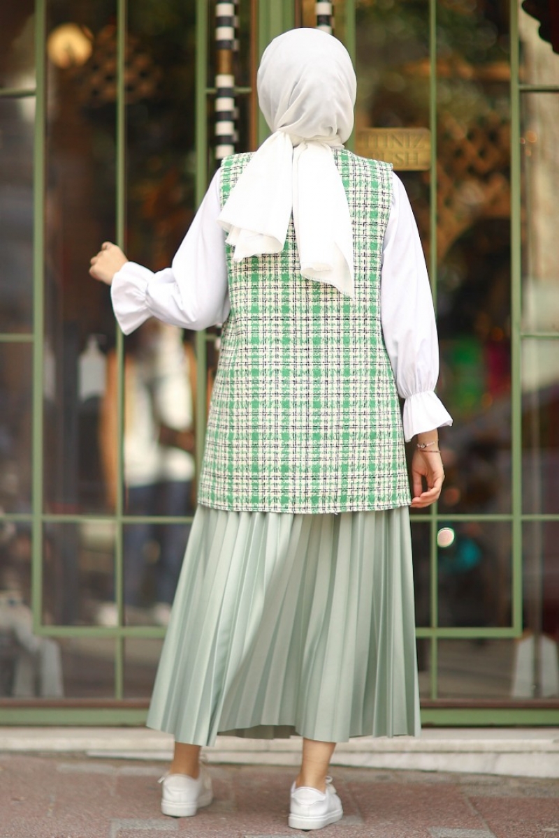 Jerica Açık Yeşil Tüvit Süveter