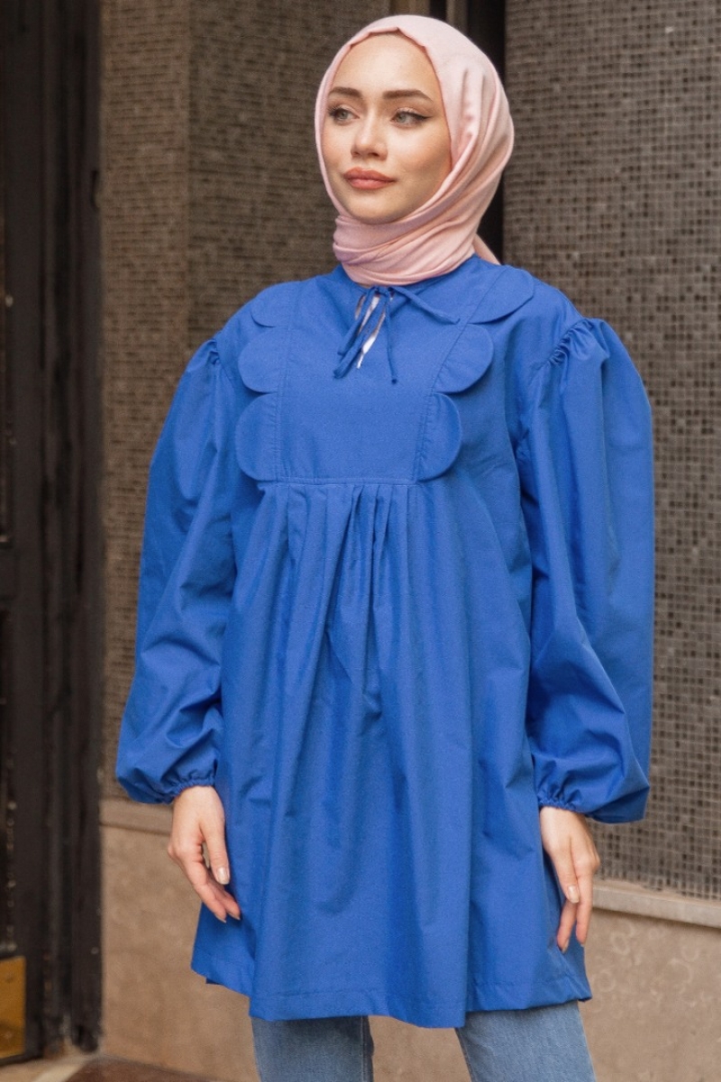 Jimin Saks Mavisi Tunik