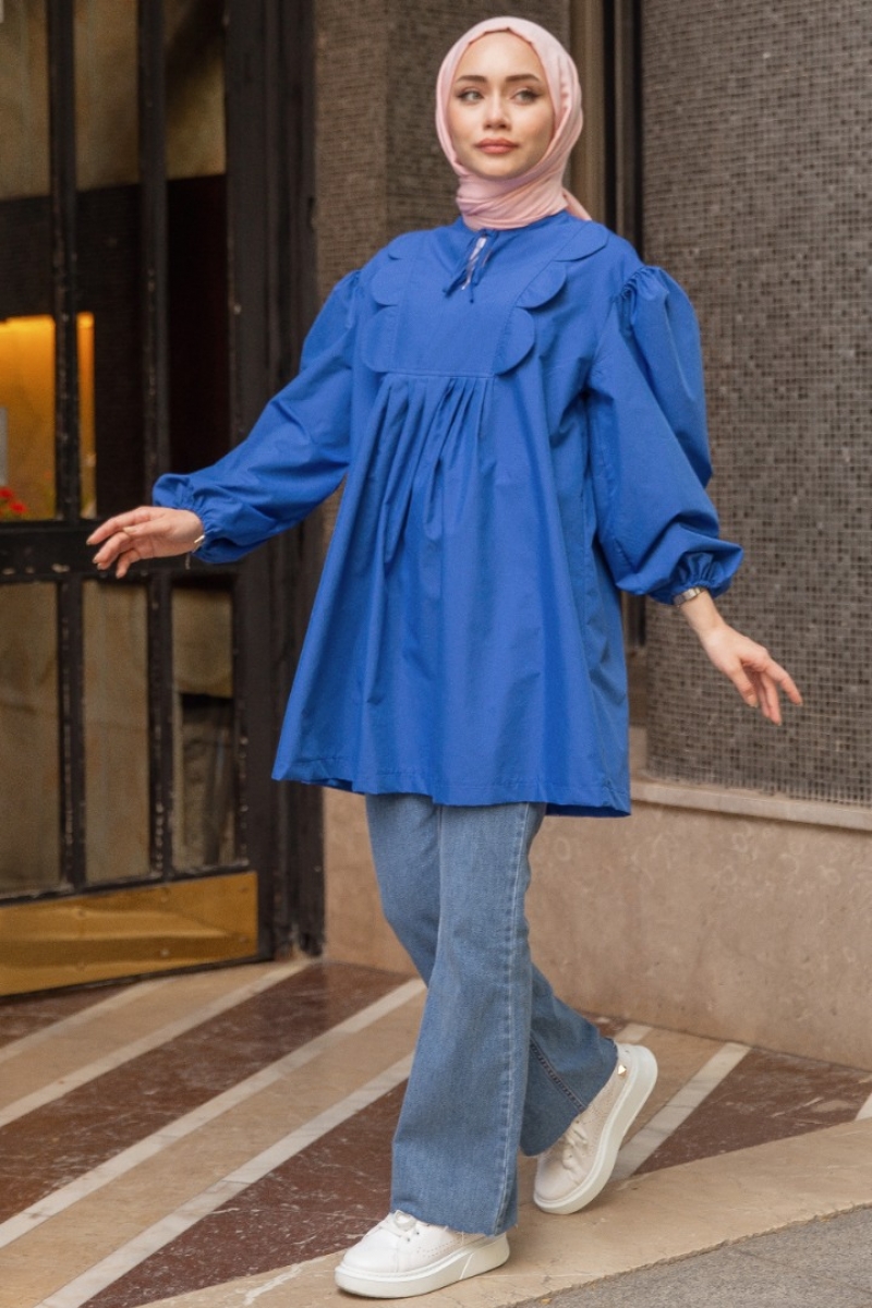 Jimin Saks Mavisi Tunik