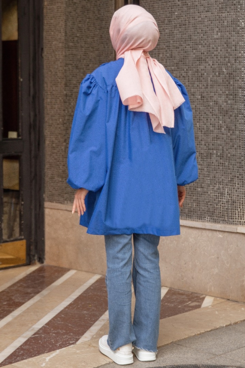 Jimin Saks Mavisi Tunik