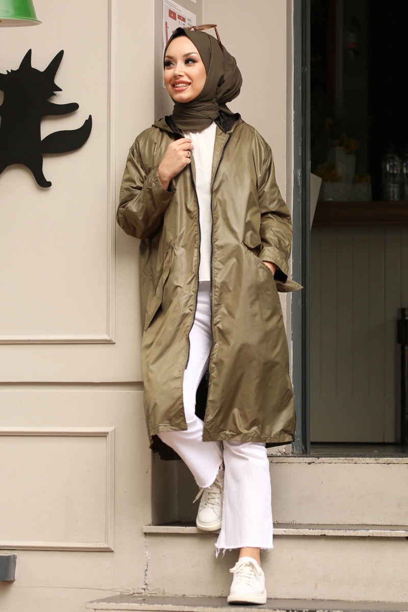 June Haki Yağmurluk