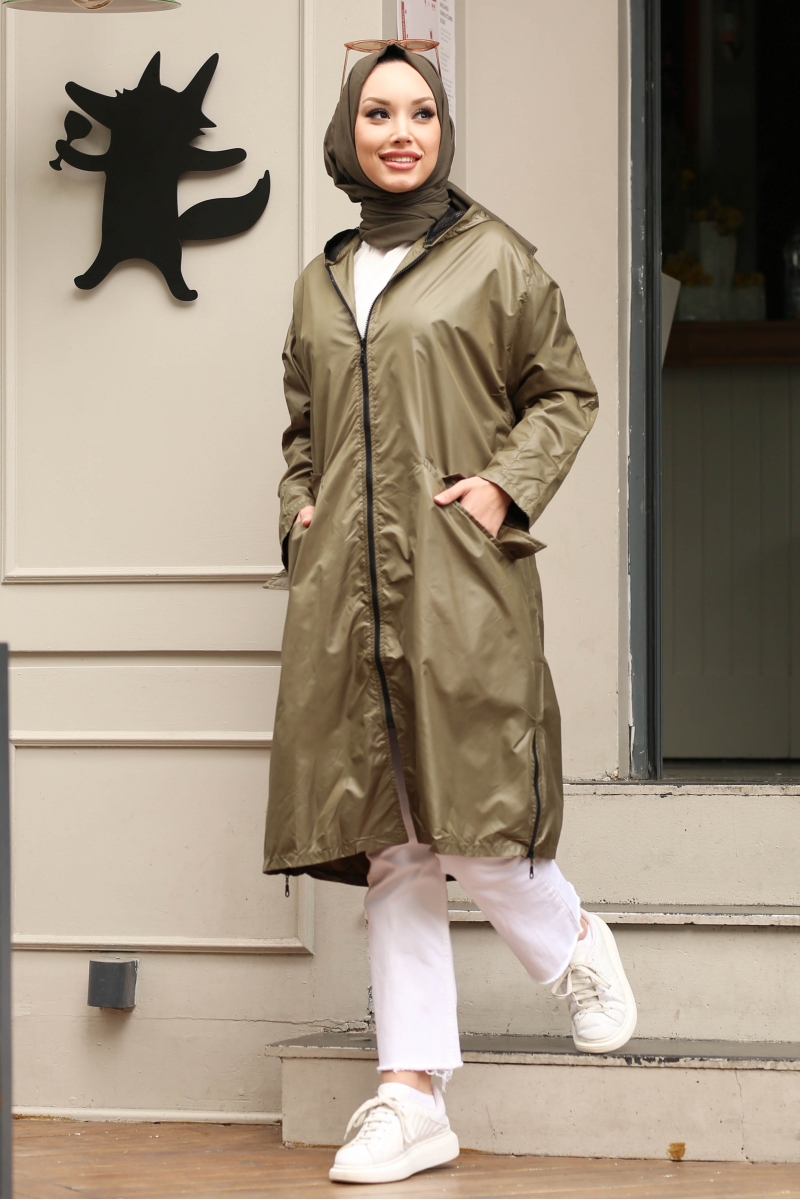 June Haki Yağmurluk