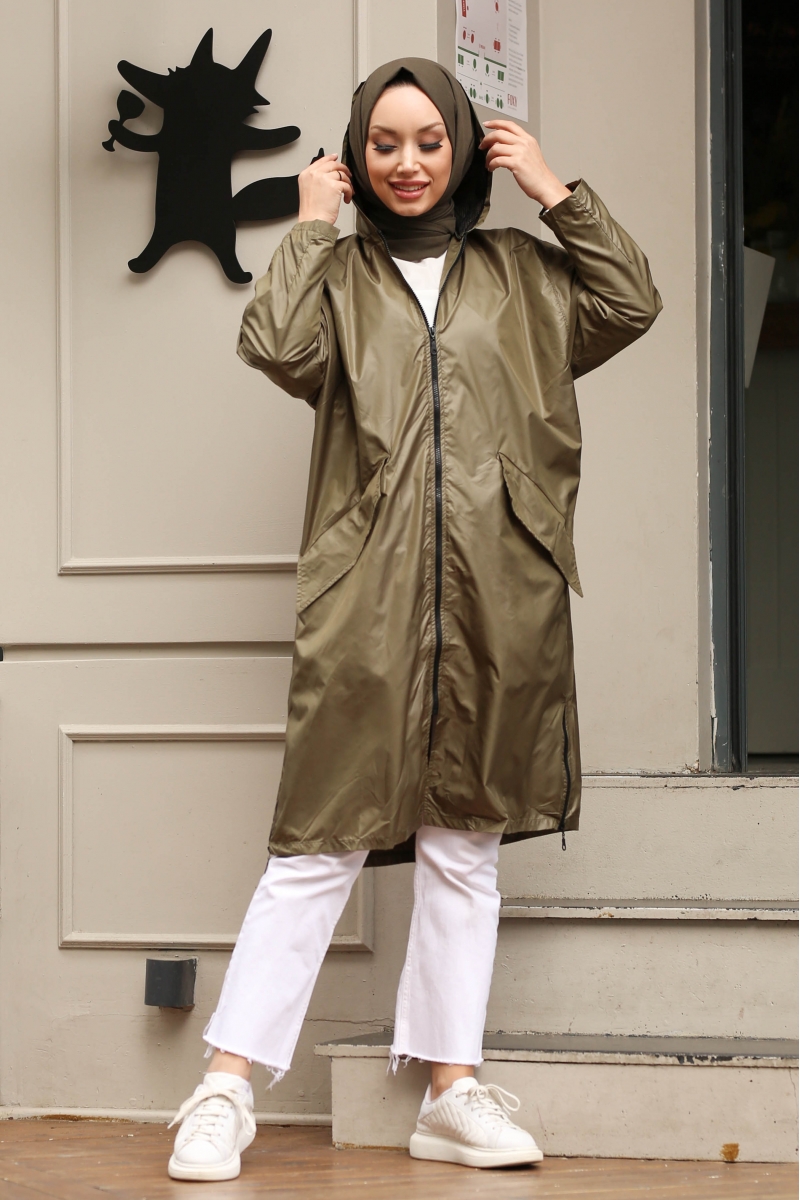 June Haki Yağmurluk