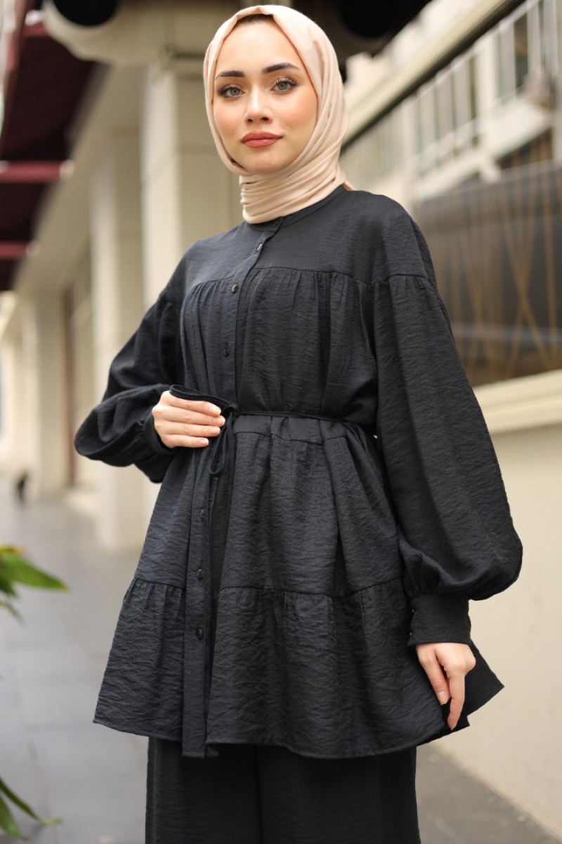 Kamilya Siyah Tunik
