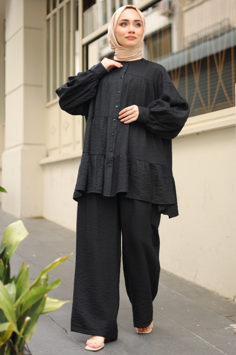 Kamilya Siyah Tunik