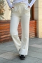 Kante Beyaz Pantolon