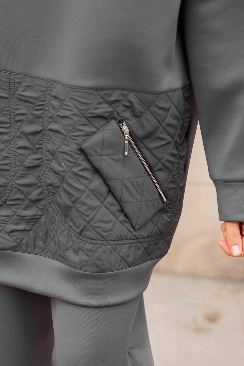 Kapitone Antrasit Takım