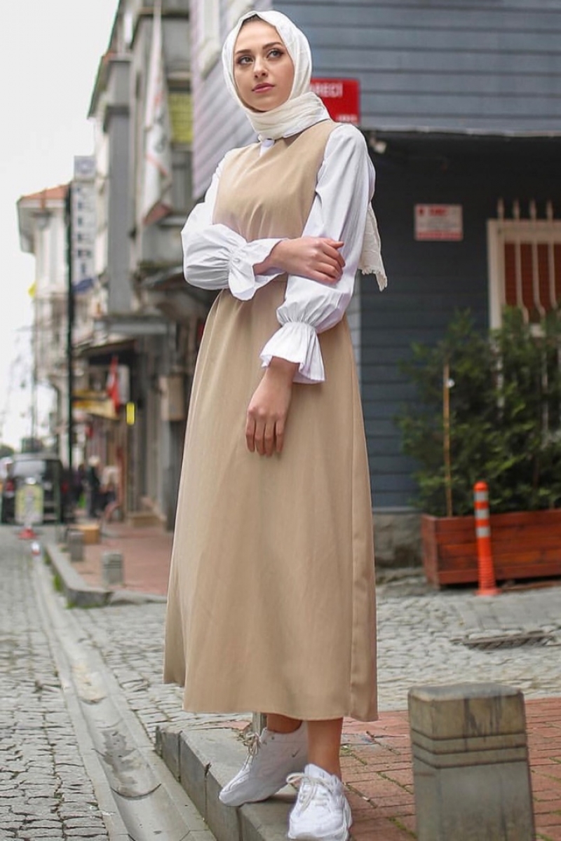 Karen Krem Jile Bluz Kombin