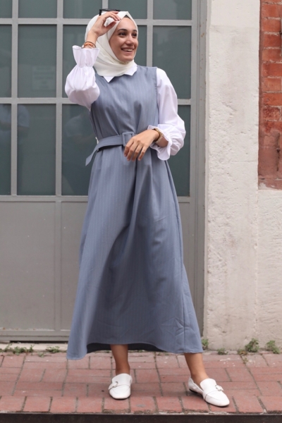 Karen Mavi Jile Bluz Kombin