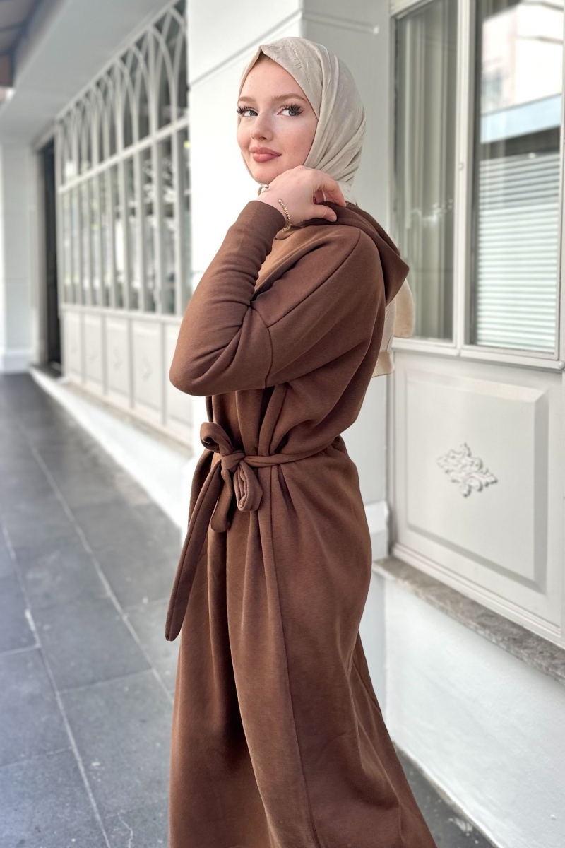 Kris Kahverengi Elbise