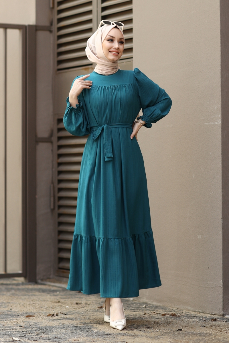 Lagom Zümrüt Elbise