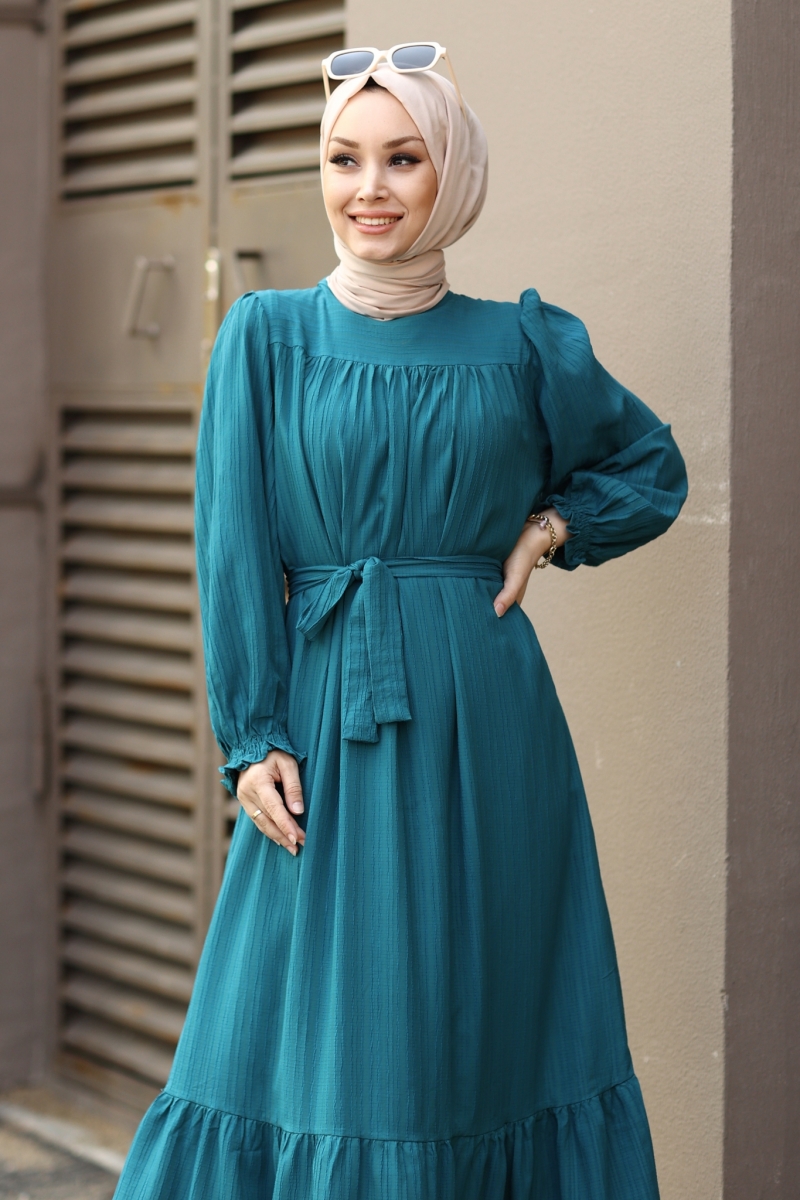 Lagom Zümrüt Elbise