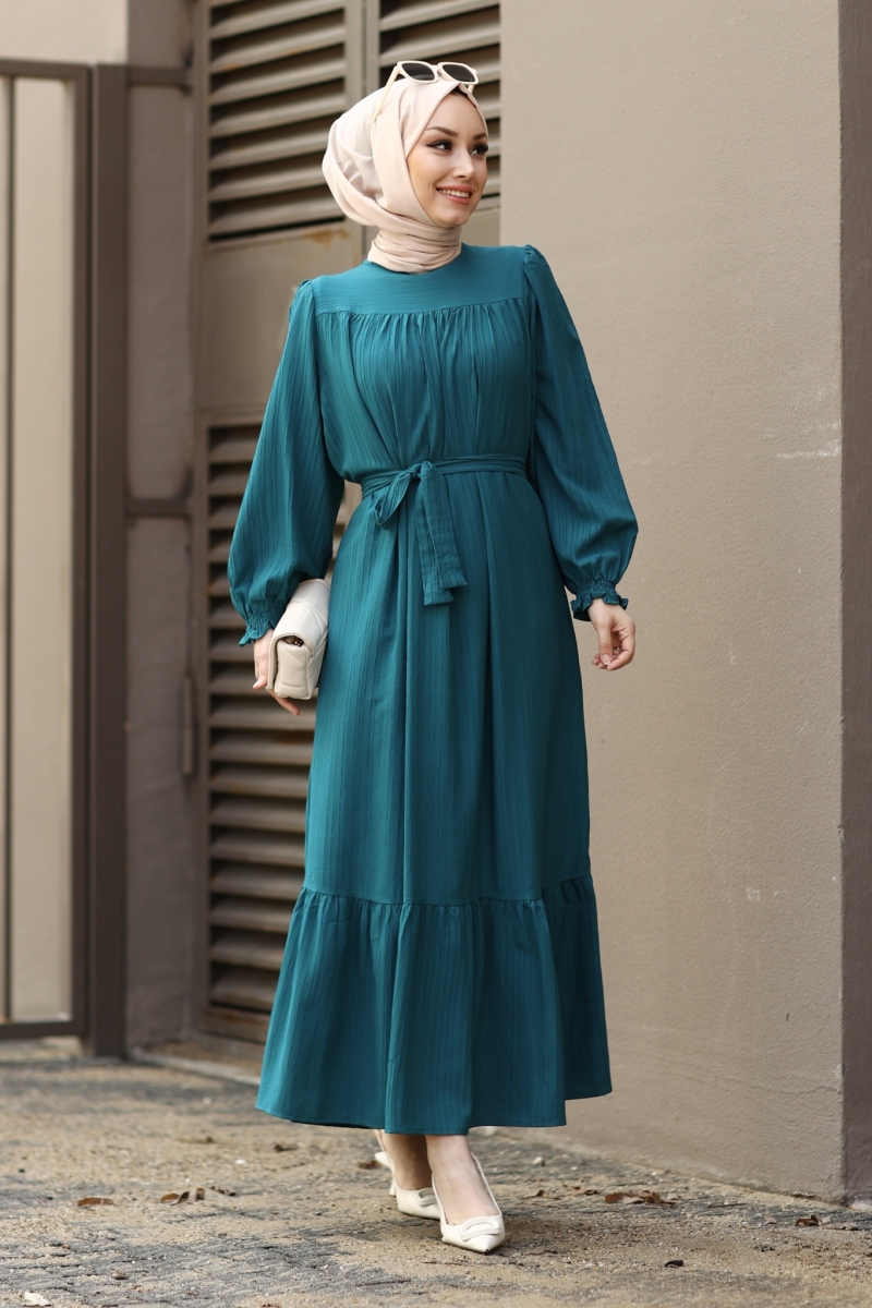 Lagom Zümrüt Elbise