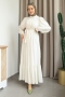 Lagom Ekru Elbise