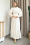 Lagom Ekru Elbise
