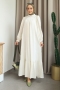 Lagom Ekru Elbise