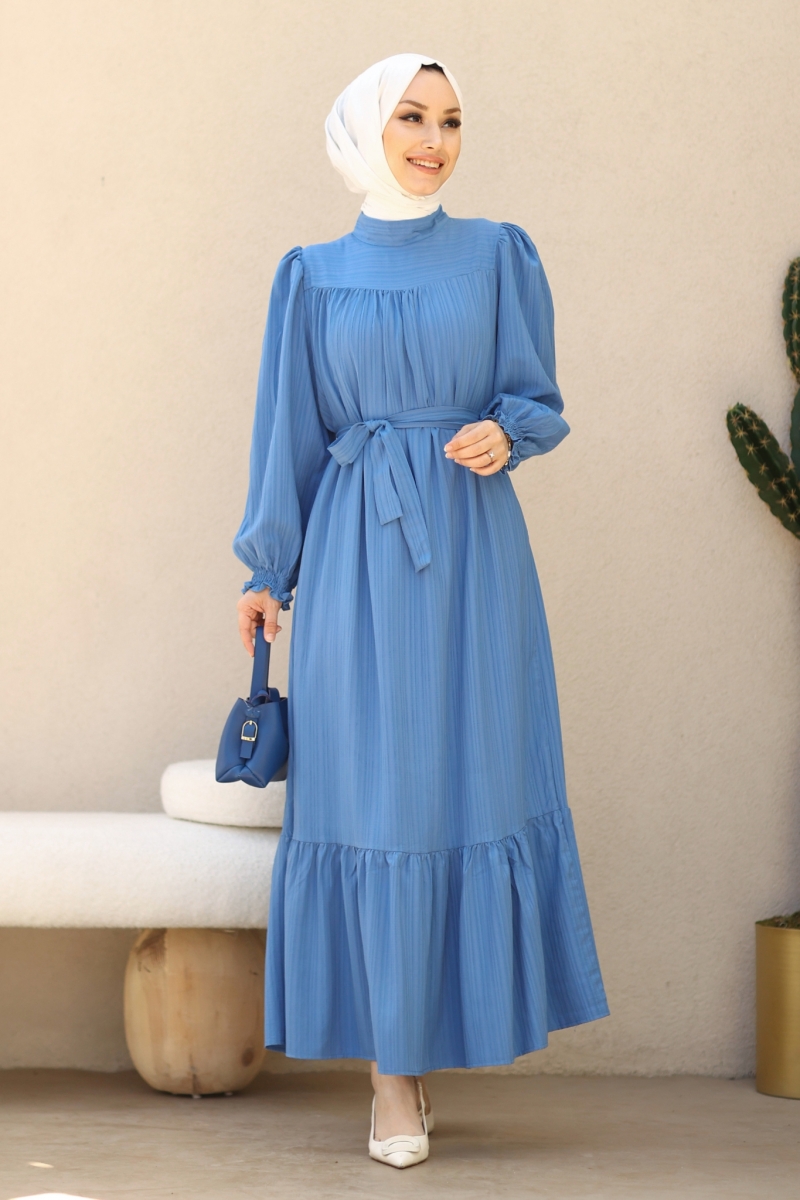 Lagom Mavi Elbise