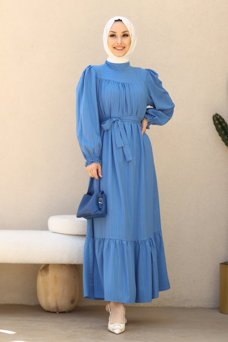Lagom Mavi Elbise