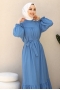 Lagom Mavi Elbise