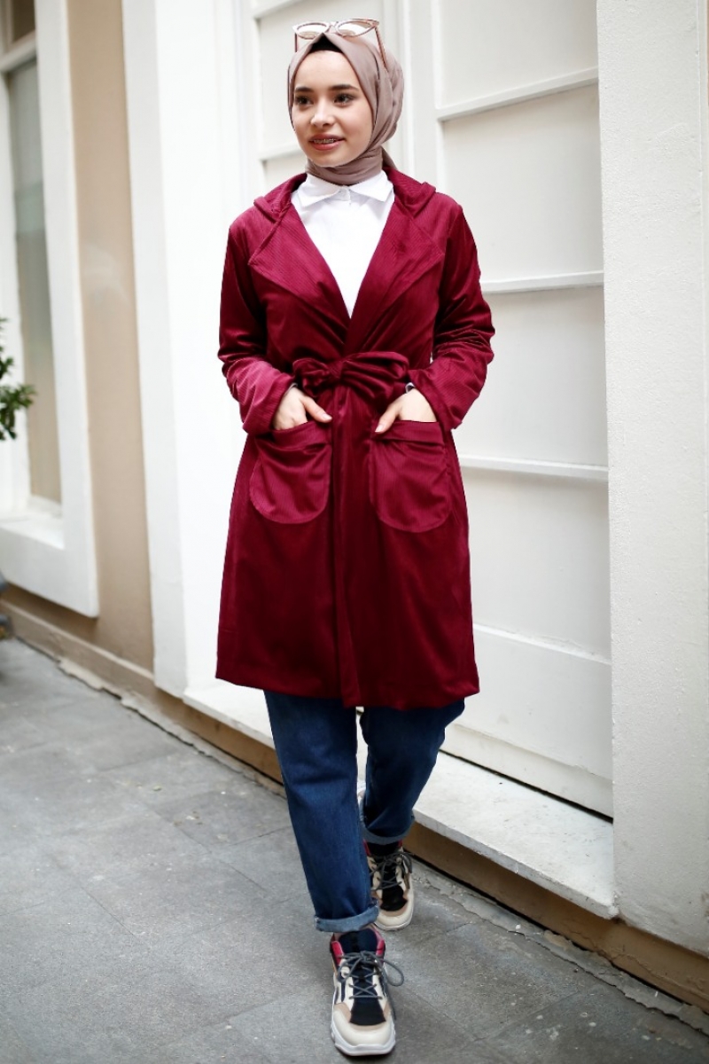 Lahor Bordo Trençkot