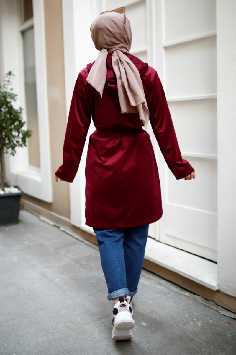 Lahor Bordo Trençkot