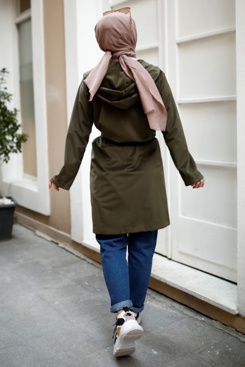 Lahor Haki Trençkot