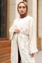 Lalin Ekru Kimono