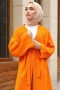 Lalin Turuncu Kimono