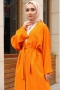 Lalin Turuncu Kimono