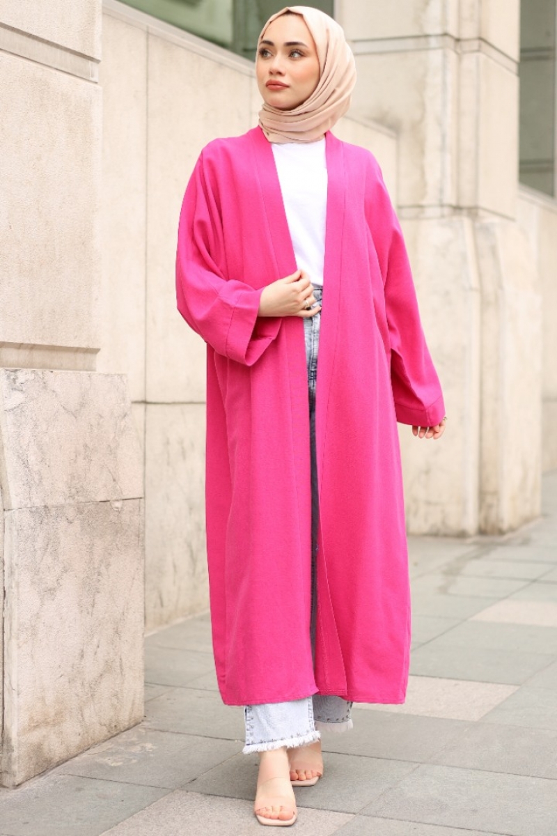 Lalin Pembe Kimono