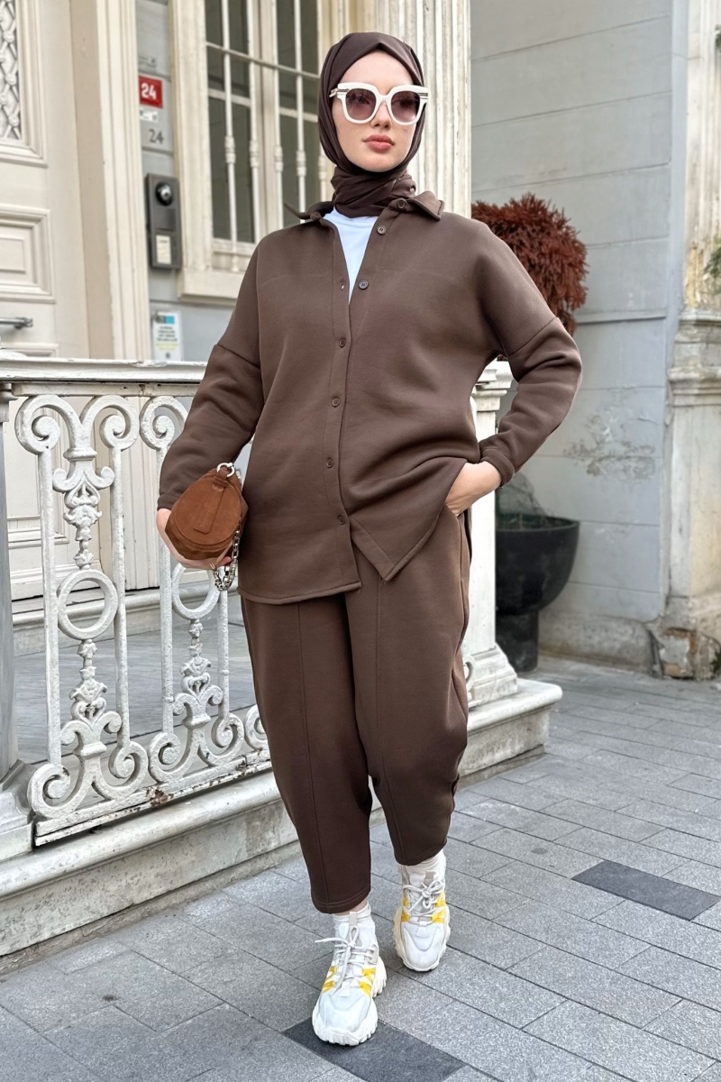 Lamine Kahverengi Takım